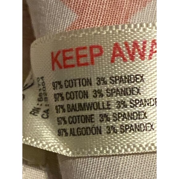 Anthropologie L Gingham Anchor Print Crop Top With Adjustable Straps & Smocked B - Picture 13 of 14